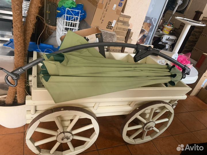 Зонт уличный с механизмом