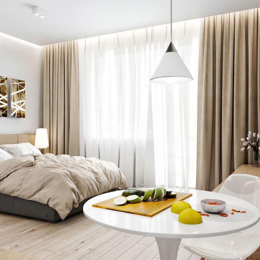 1-к. апартаменты, 26,1 м², 2/13 эт.