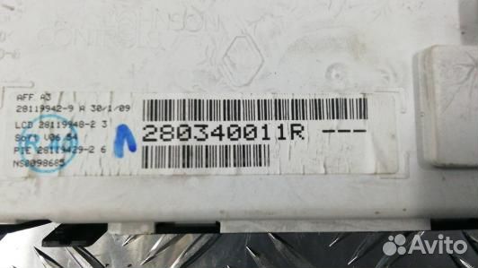 Монитор renault laguna 3 (5BL08JA01)