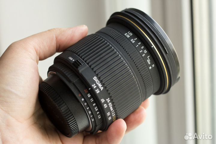 Sigma 24-60 2.8 EX DG D для Nikon под отвертку