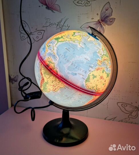 Глобус с подсветкой