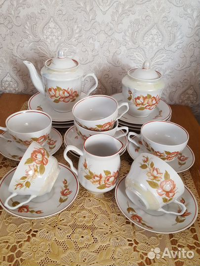 Чайный сервиз Барановский фарфоровый завод