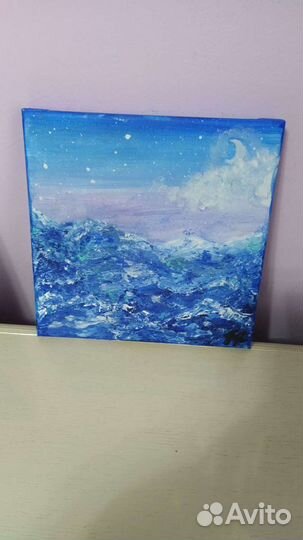 Картина холст акрил