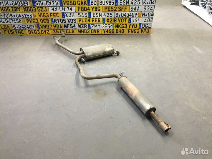 Труба глушителя Skoda Octavia