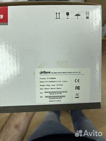 IP-камера Dahua IPC-hdw4431c-A-V2 2.8mm