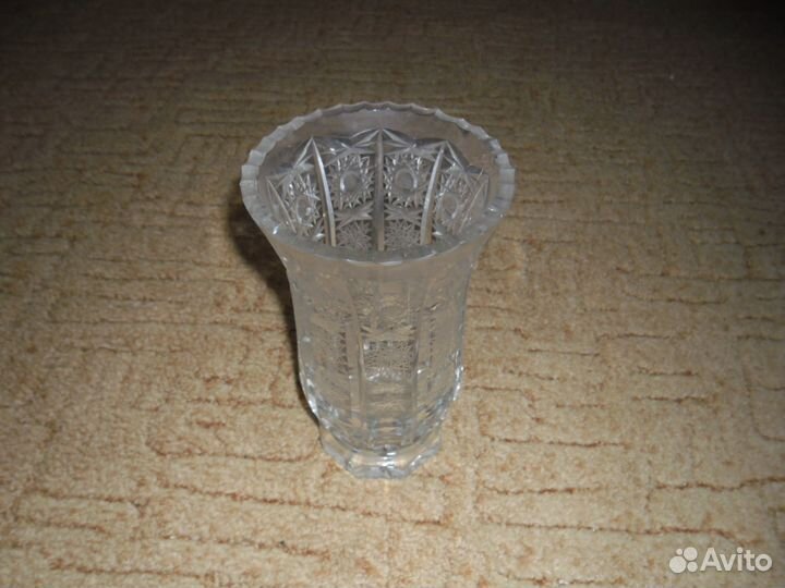 Ваза хрустальная времён СССР (Югославия)