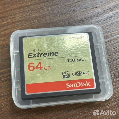 SanDisk Extreme Compact Flash 64 гб