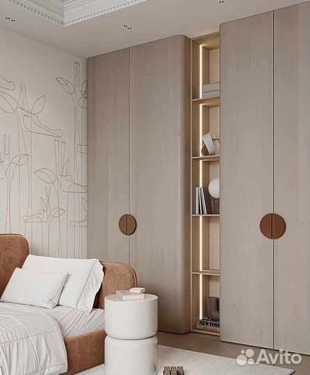 Шкаф в детскую комнату на заказ, любой эскиз