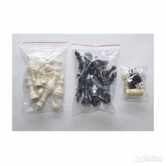 Игра 3 в 1 магнитная 33*33 см. (шашки+шахматы+нард