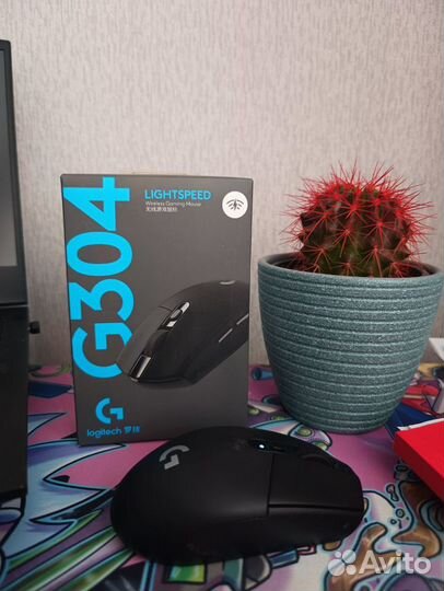 Игровая беспроводная мышь logitech g304