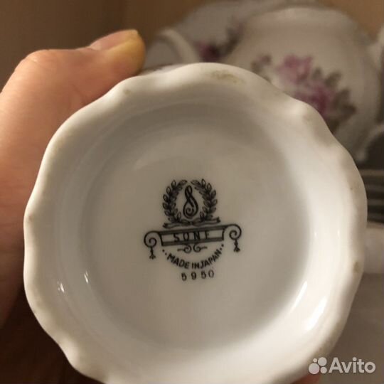 Сервиз sone 5950 на 12 персон фарфор Япония, 70-е