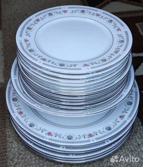 Столовый + чайный китайский сервиз мбп