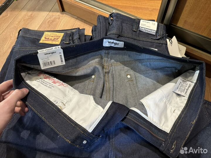 Джинсы Wrangler Сырые (14 oz, Бельгия)