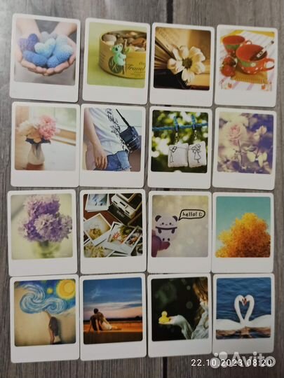 Карточки для фотосессии