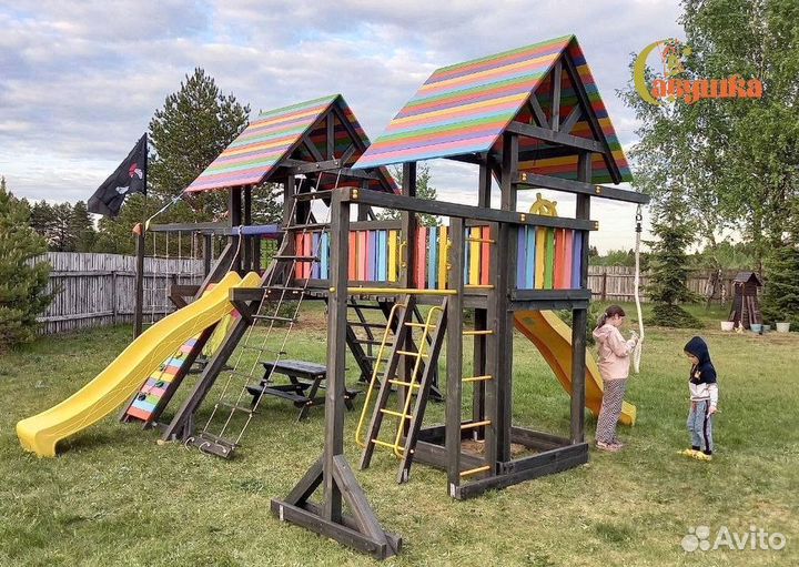 Детский игровой комплекс Савушка 1 (Black)