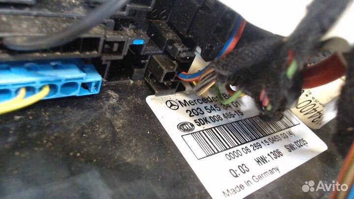 Блок предохранителей Mercedes C W203, 2006