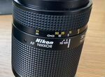 Nikon AF Nikkor 70-210mm 1:4-5.6 mkii + фильтр