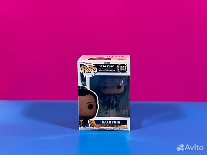 Funko POP Bobble Marvel Thor Love & Thunder Valkyr