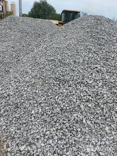 Щебень разного цвета