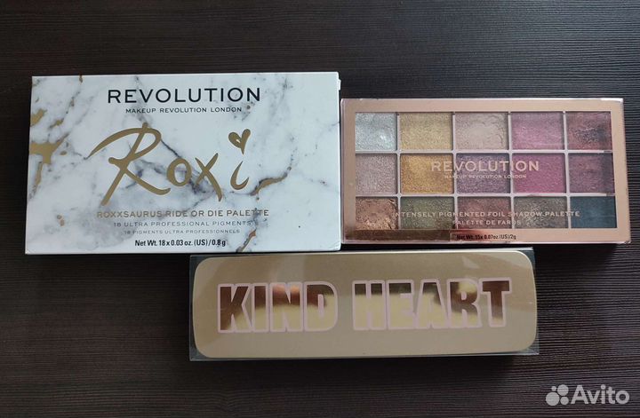 Палитра теней Revolution, Sleek, Essence и другие