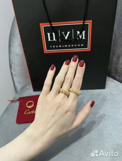 Кольцо cartier