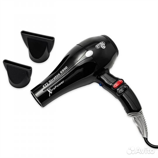 Фен ETI Stratos 6900 Xtrapower, черный