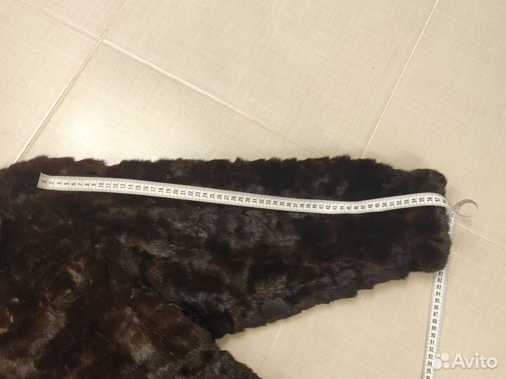 Полушубок кусочки норки