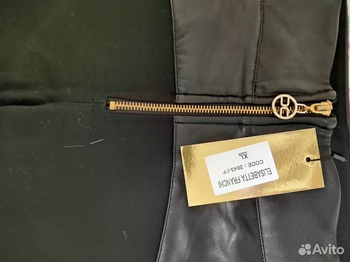 Кожаные брюки женские