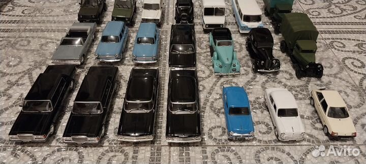 Коллекционные модели автомобилей машинки