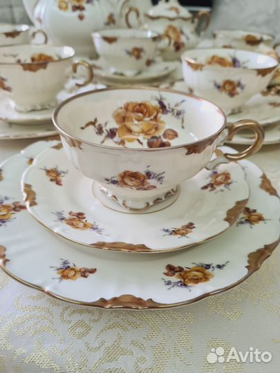 Сервиз чайный фарфор. Германия