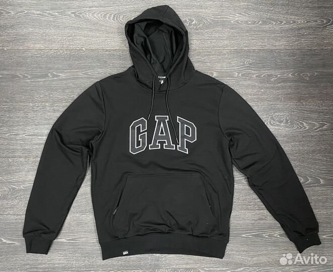 Худи Gap мужские новые черные зеленые