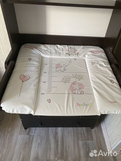 Комод пеленальный с полками