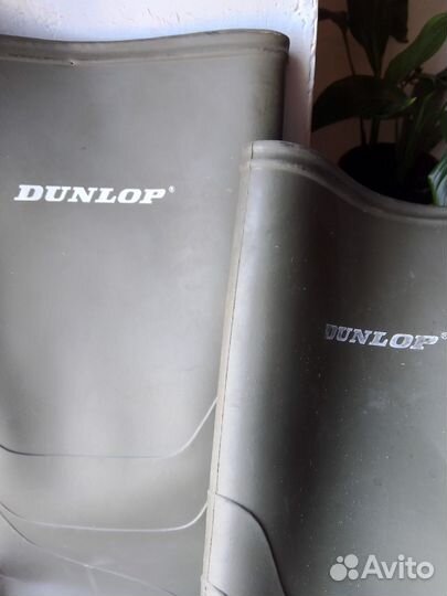 Dunlop сапоги резиновые р. 38 Оригинал