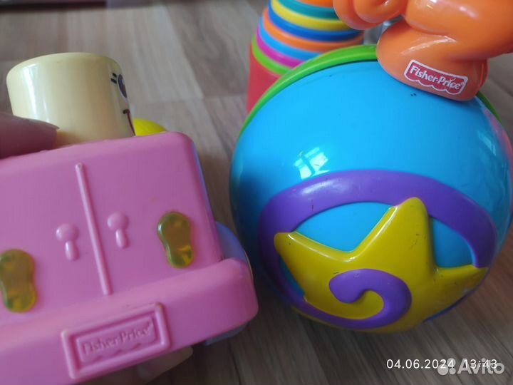 Игрушки пакетом (fisher price, bauer)