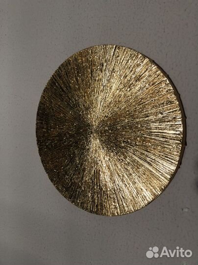 Интерьерная картина-панно Золотое Солнце