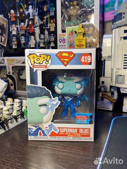 Funko POP Superman (Blue)