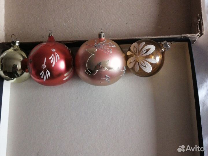 Комплект 3 на елку СССР