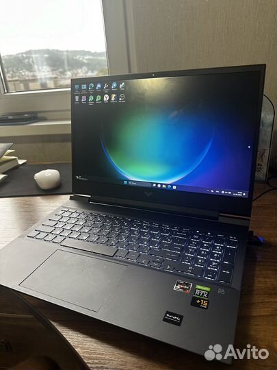 Ноутбук hp victus 16-e1xxx