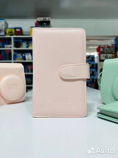 Фотоальбом для картриджей Instax Mini Розовый