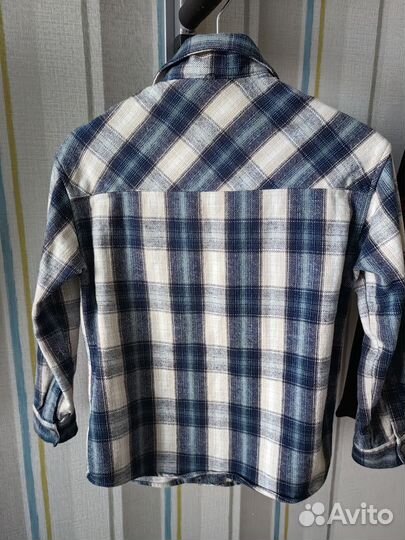 Рубашка фланелевая на мальчик
