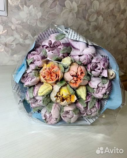 Букеты из зефира,зефир, съедобные подарки