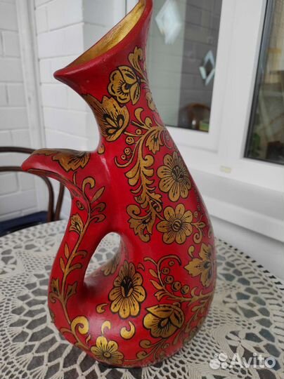 Ваза, кувшин под хохлому