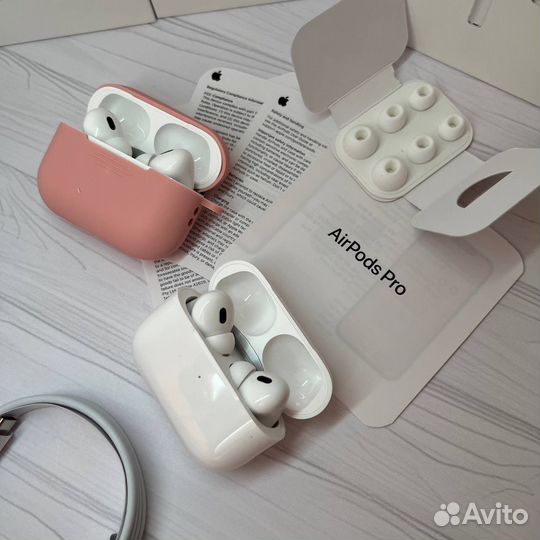 AirPods Pro 2 (Original, Новые, гарантия + чехол)