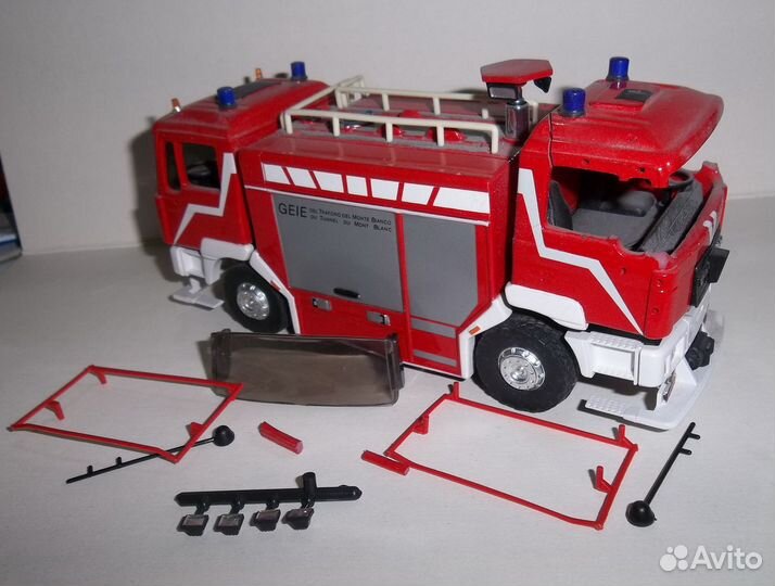 Eligor 1/43 MAN tunnel Fire Engine, на реставрацию