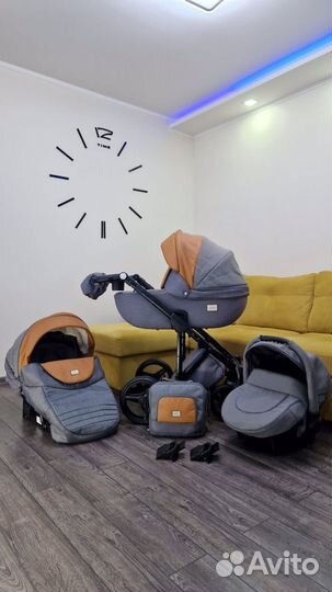 Коляска adamex luciano 3 в 1 «адамекс»