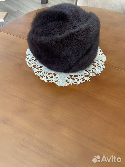 Шапка норковая новая женская