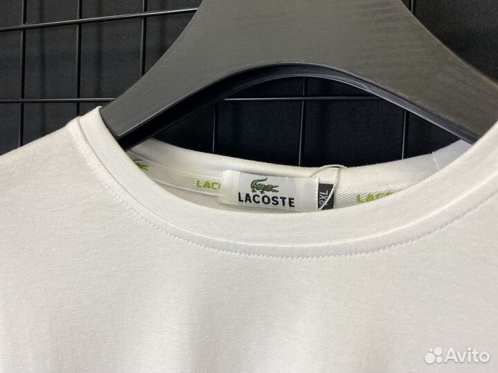 Футболка Lacoste белая новая