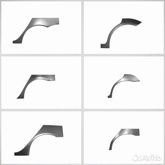 Задние арки Skoda Octavia 1 (tur)