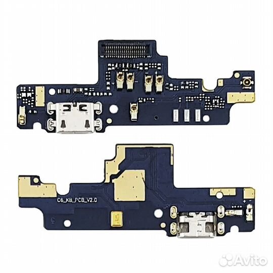 Плата для Xiaomi Redmi Note 4X нижняя с системным