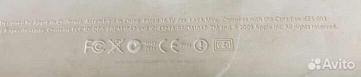 Apple MacBook 13 A1342